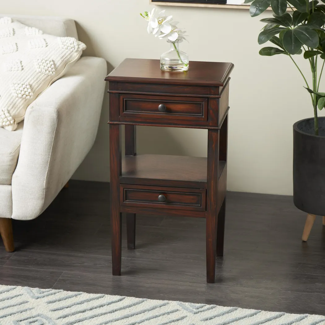 Webrew Brown End Table - Thumbnail - Image 2