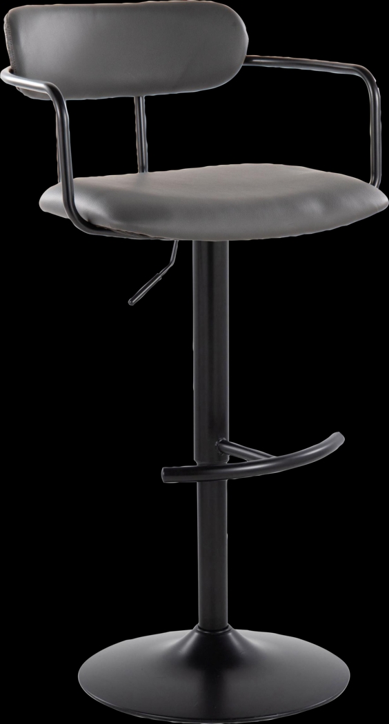 Wedgefeild II Gray Adjustable Barstool, Set of 2 - Thumbnail - Image 5