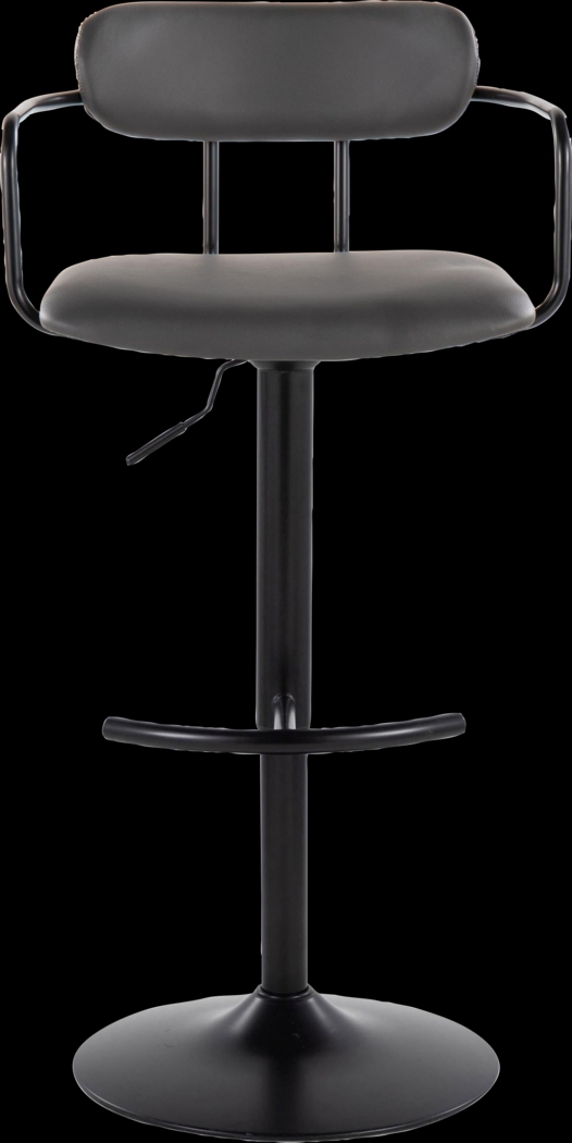 Wedgefeild II Gray Adjustable Barstool, Set of 2 - Thumbnail - Image 8