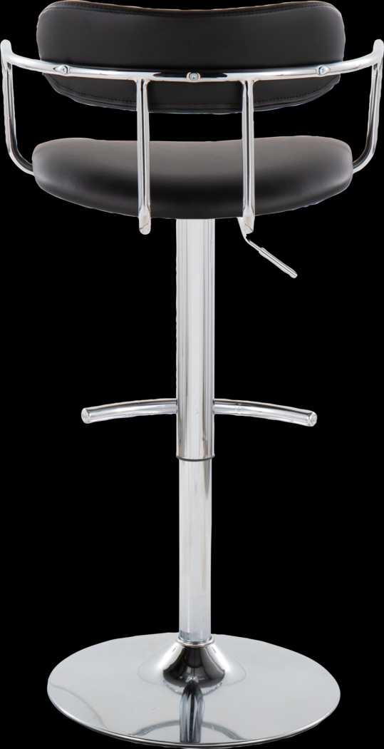 Wedgefeild IV Black Adjustable Barstool, Set of 2 - Thumbnail - Image 8