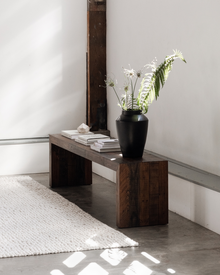 Wedgemere Brown Bench - Thumbnail - Image 6