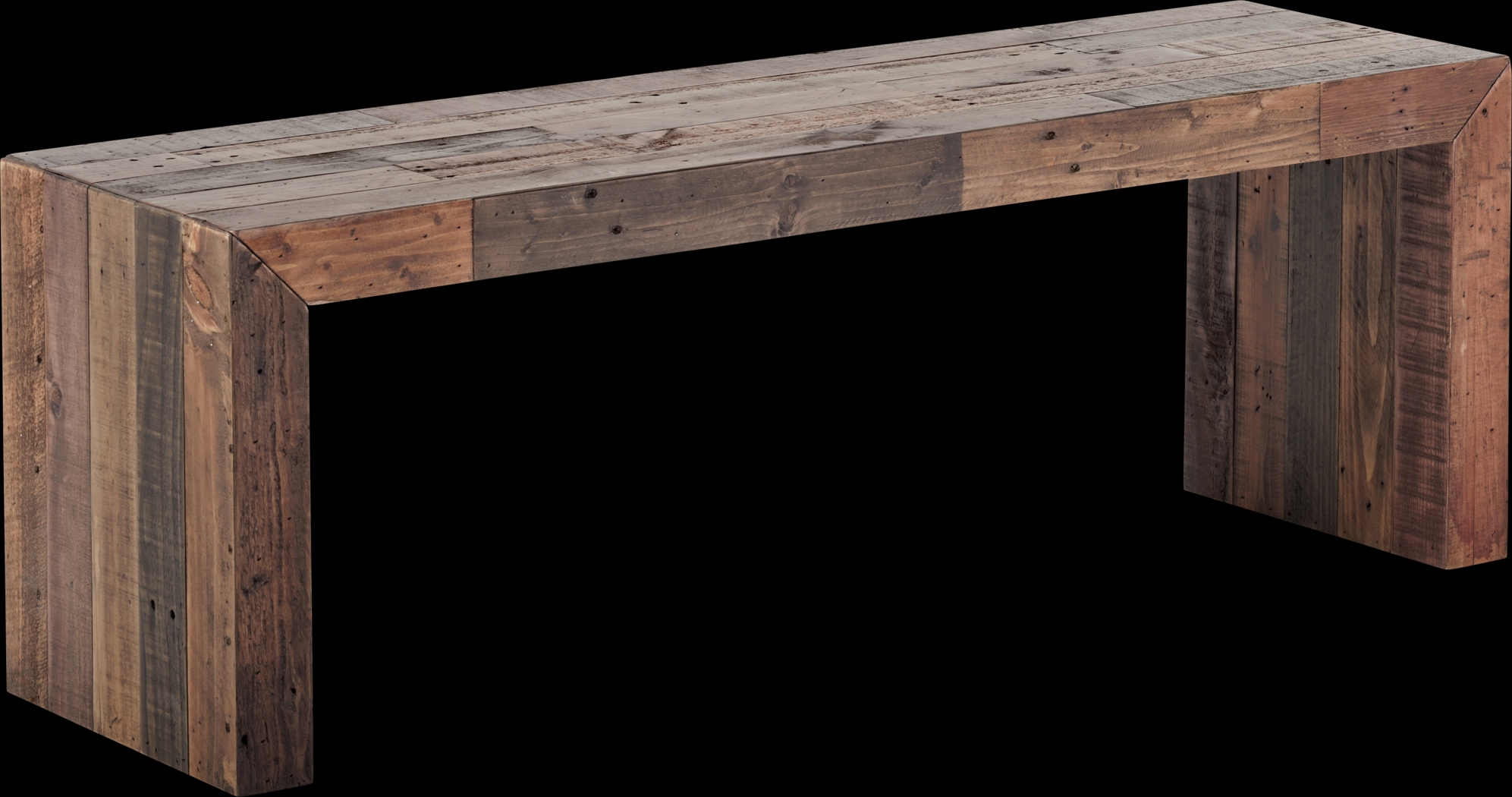 Wedgemere Brown Bench - Thumbnail - Image 1