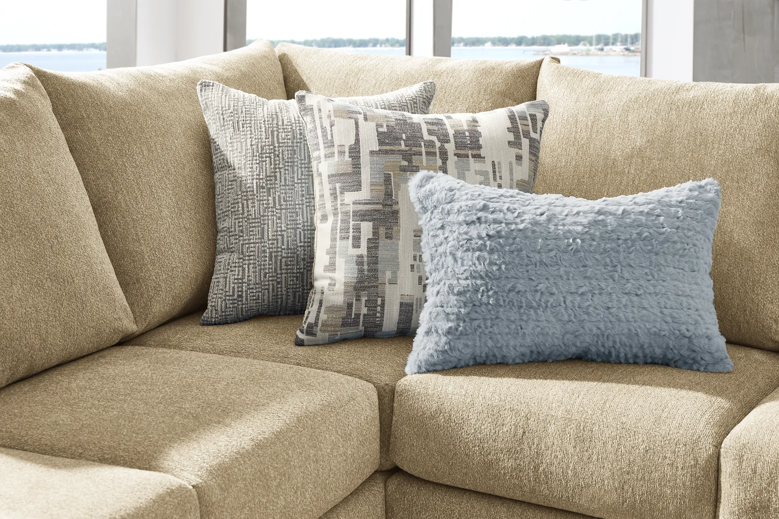 Wedgewood Beige 2 Pc Sectional - Thumbnail - Image 3