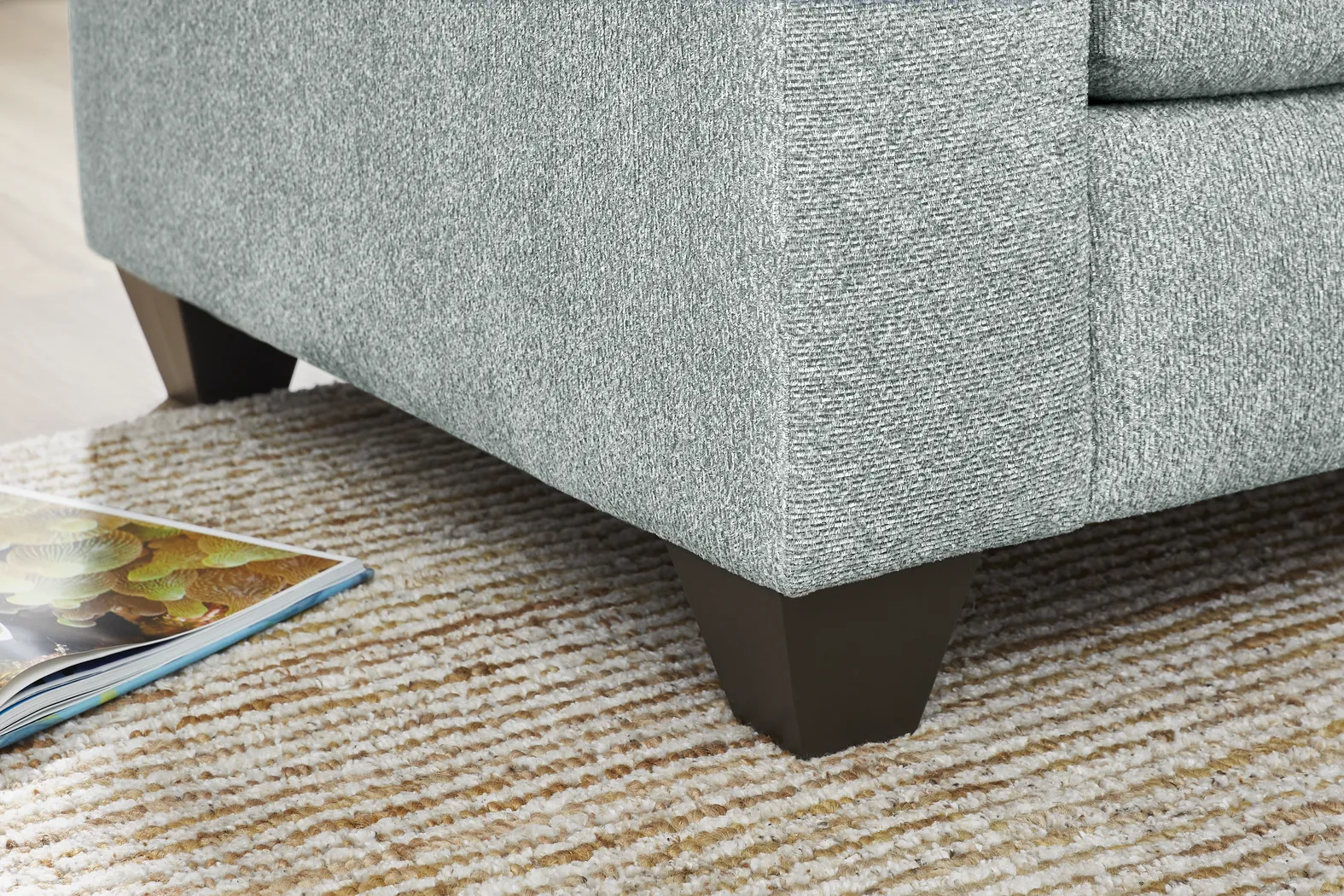 Wedgewood Blue 2 Pc Sectional - Thumbnail - Image 6