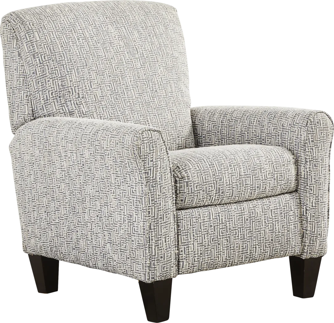Wedgewood Blue Push Back Recliner - Thumbnail - Image 3