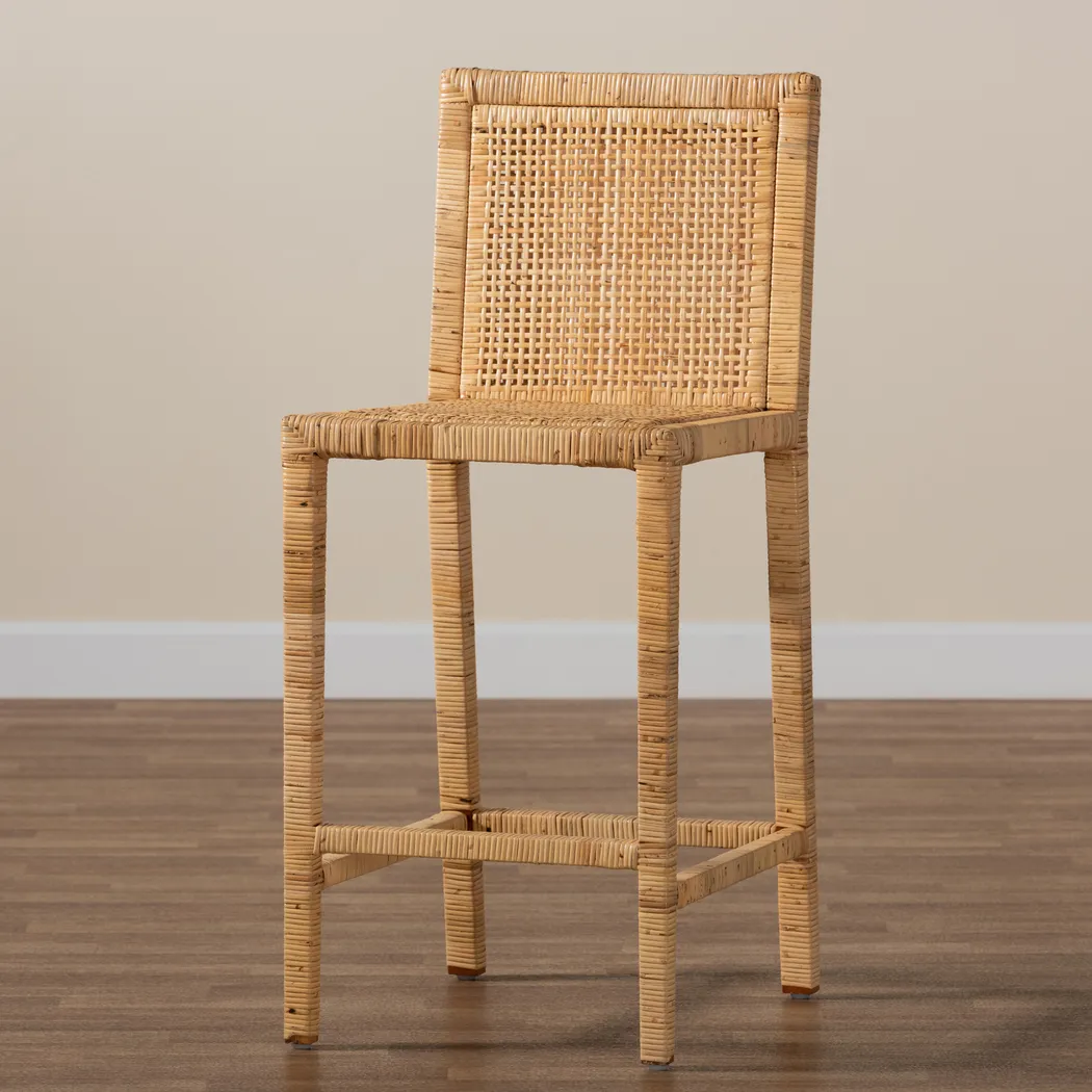 Weehawken Brown Counter Height Stool - Thumbnail - Image 15