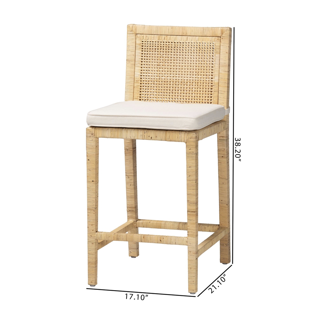 Weehawken Brown Counter Height Stool - Thumbnail - Image 10