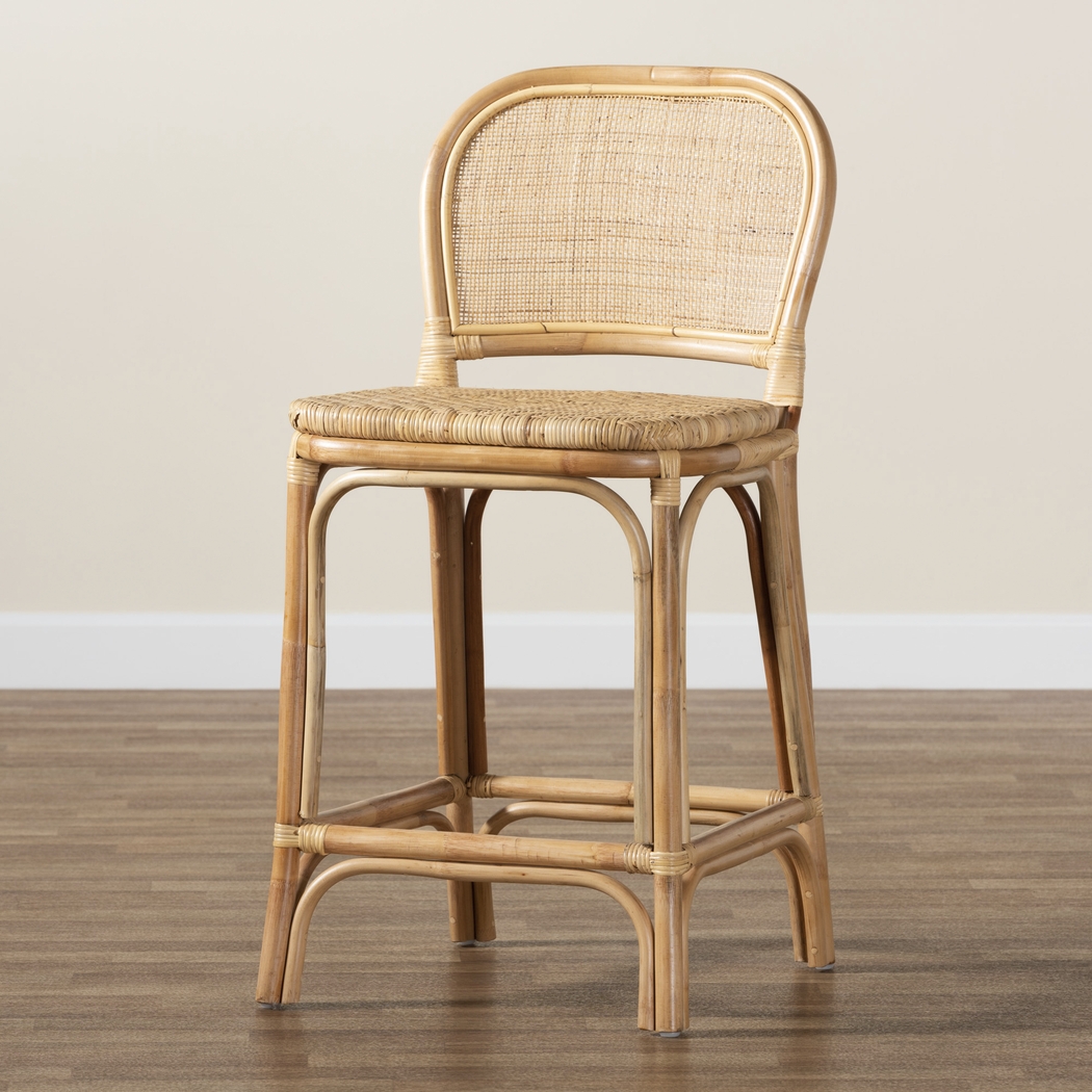 Wehrle Brown Counter Stool - Thumbnail - Image 3