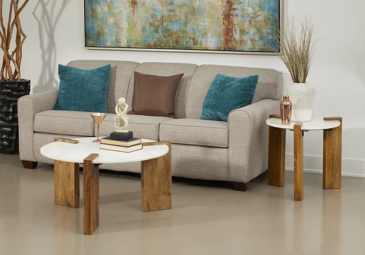 Weideman White End Table - Thumbnail - Image 5