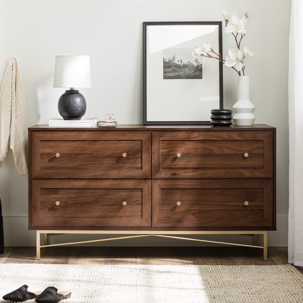 Weighmont Walnut Dresser - Thumbnail - Image 2