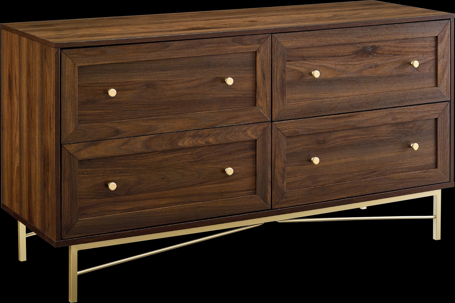 Weighmont Walnut Dresser - Thumbnail - Image 1