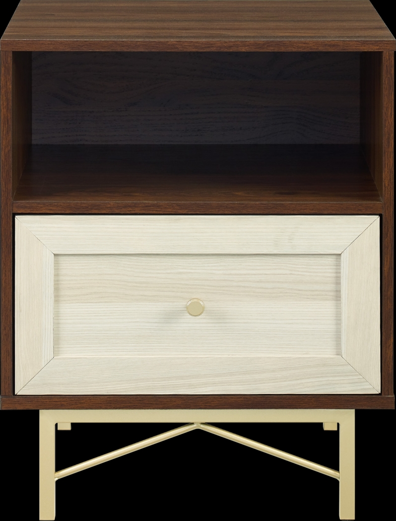 Weighmont White Nightstand - Thumbnail - Image 2