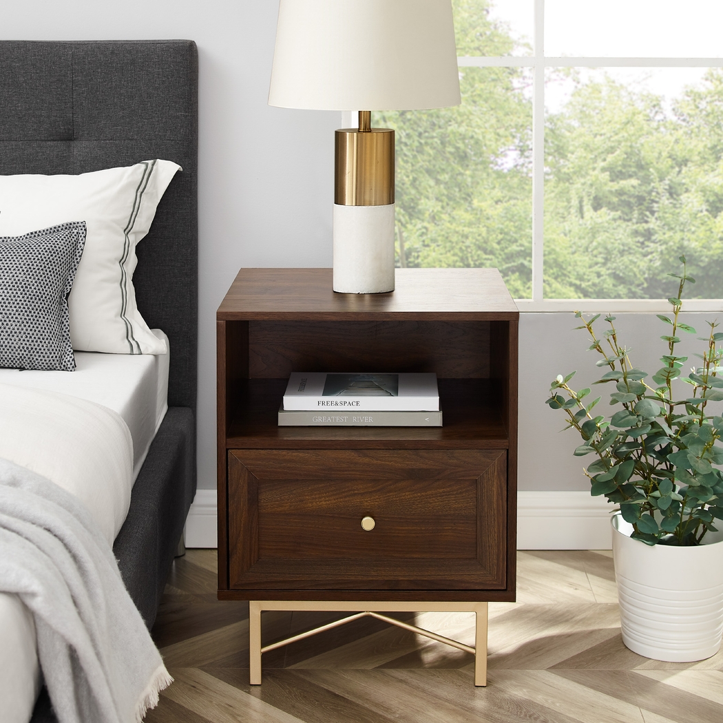 Weighmont Walnut Nightstand - Thumbnail - Image 5
