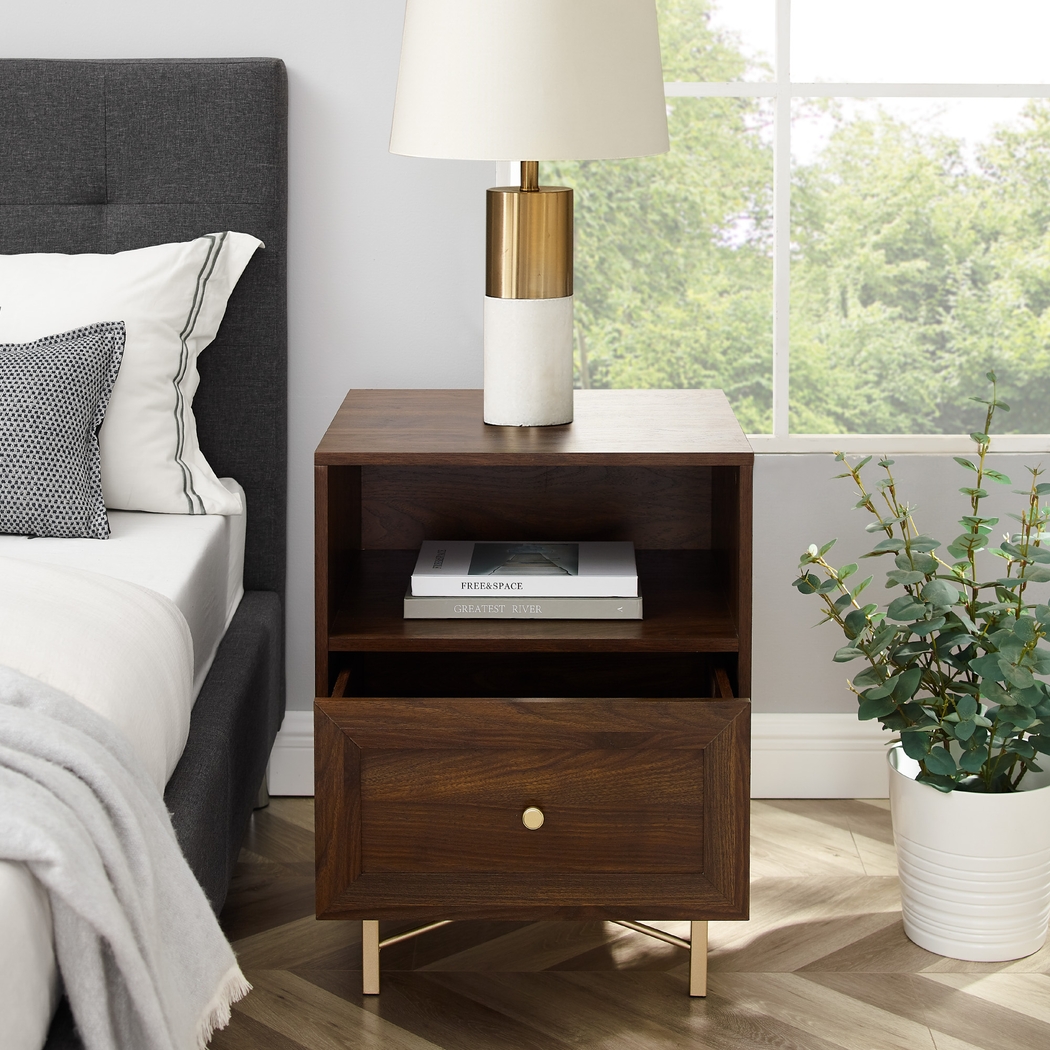 Weighmont Walnut Nightstand - Thumbnail - Image 6
