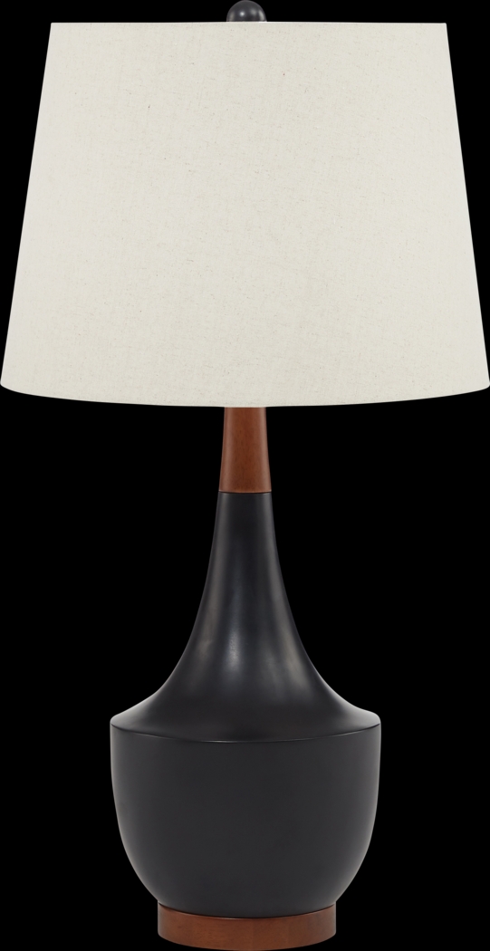 Weikel Boulevard Black Table Lamp - Thumbnail - Image 1