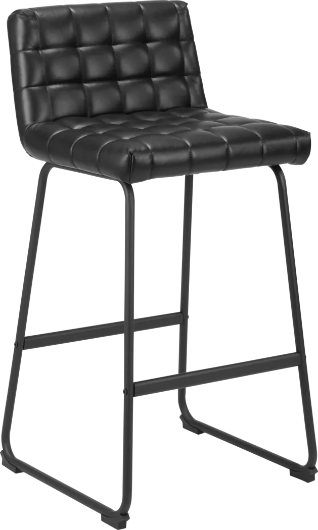 Weiland Black Barstool. Set of 2 - Thumbnail - Image 3