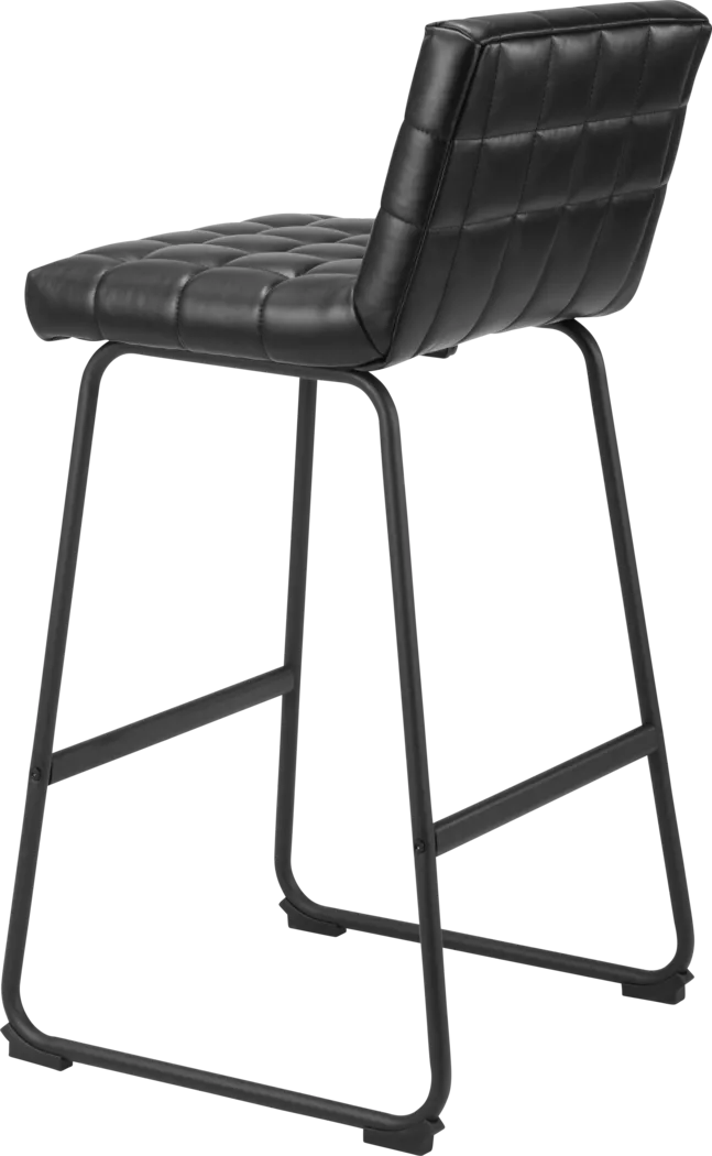 Weiland Black Barstool. Set of 2 - Thumbnail - Image 6