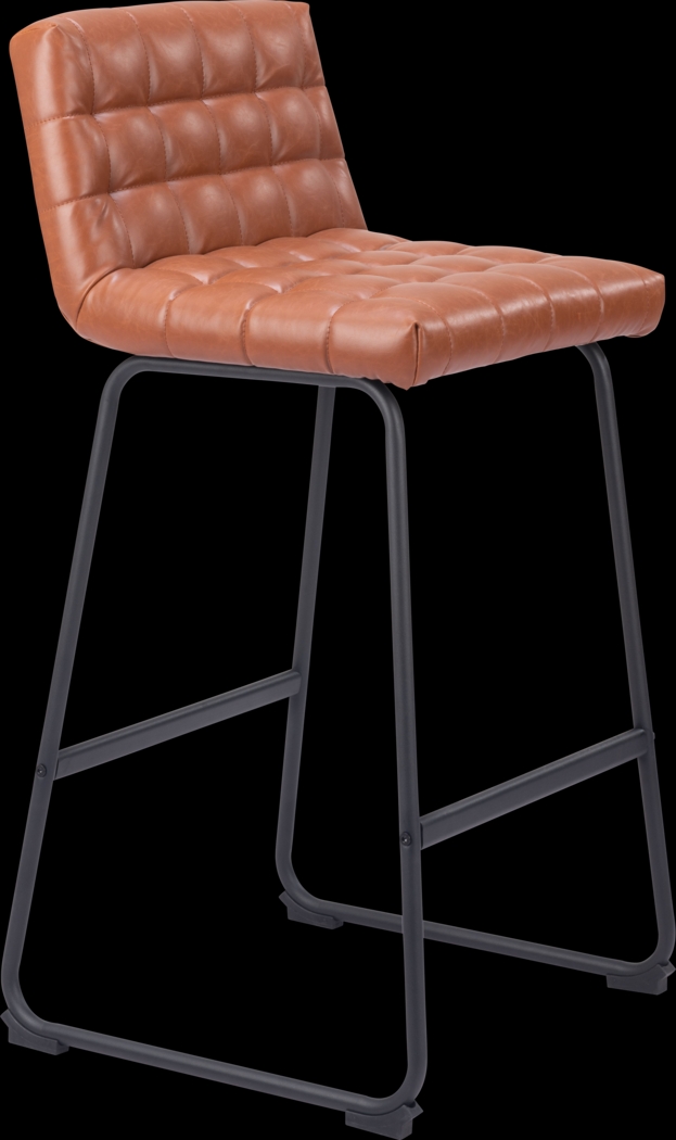 Weiland Brown Barstool, Set of 2 - Thumbnail - Image 3