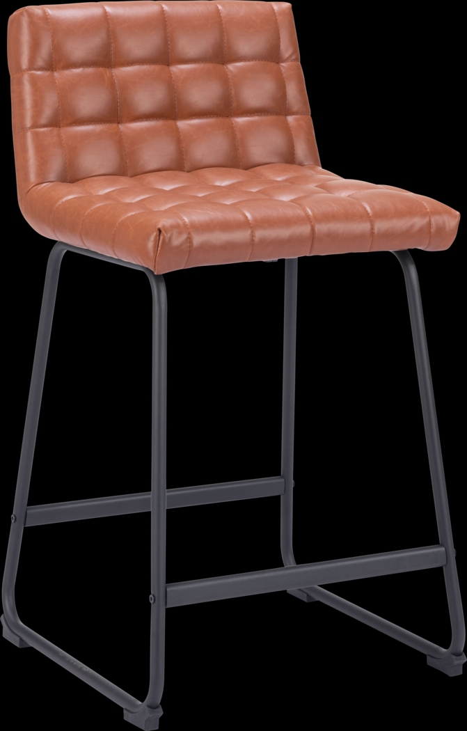 Weiland Brown Counter Height Stool, Set of 2 - Thumbnail - Image 2