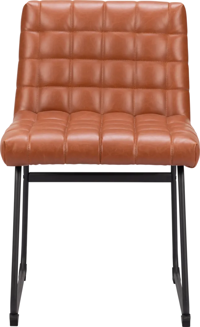 Weiland Brown Side Chair, Set of 2 - Thumbnail - Image 4