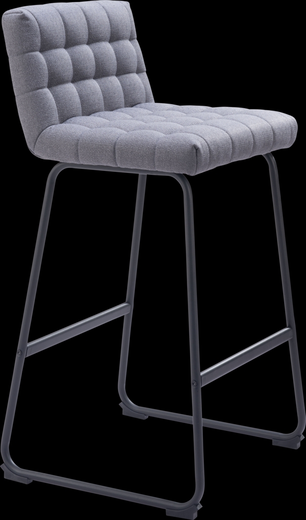 Weiland Gray Barstool, Set of 2 - Thumbnail - Image 3