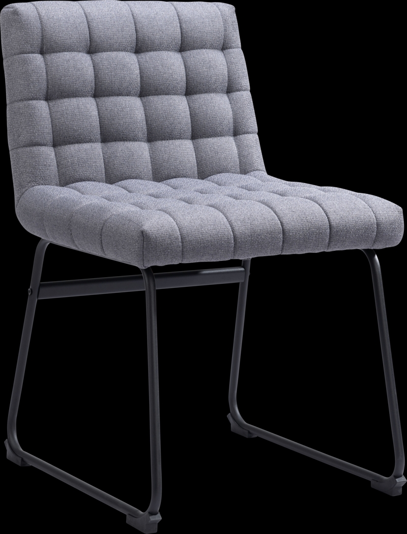 Weiland Gray Side Chair, Set of 2 - Thumbnail - Image 2