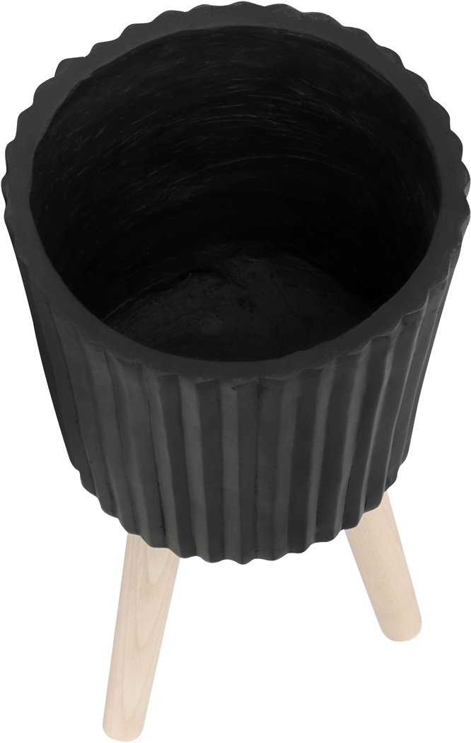 Weirton Black Planter, Set of 2 - Thumbnail - Image 5