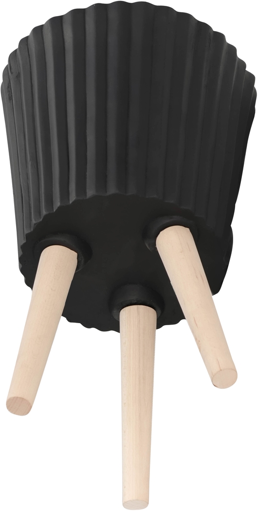 Weirton Black Planter, Set of 2 - Thumbnail - Image 6