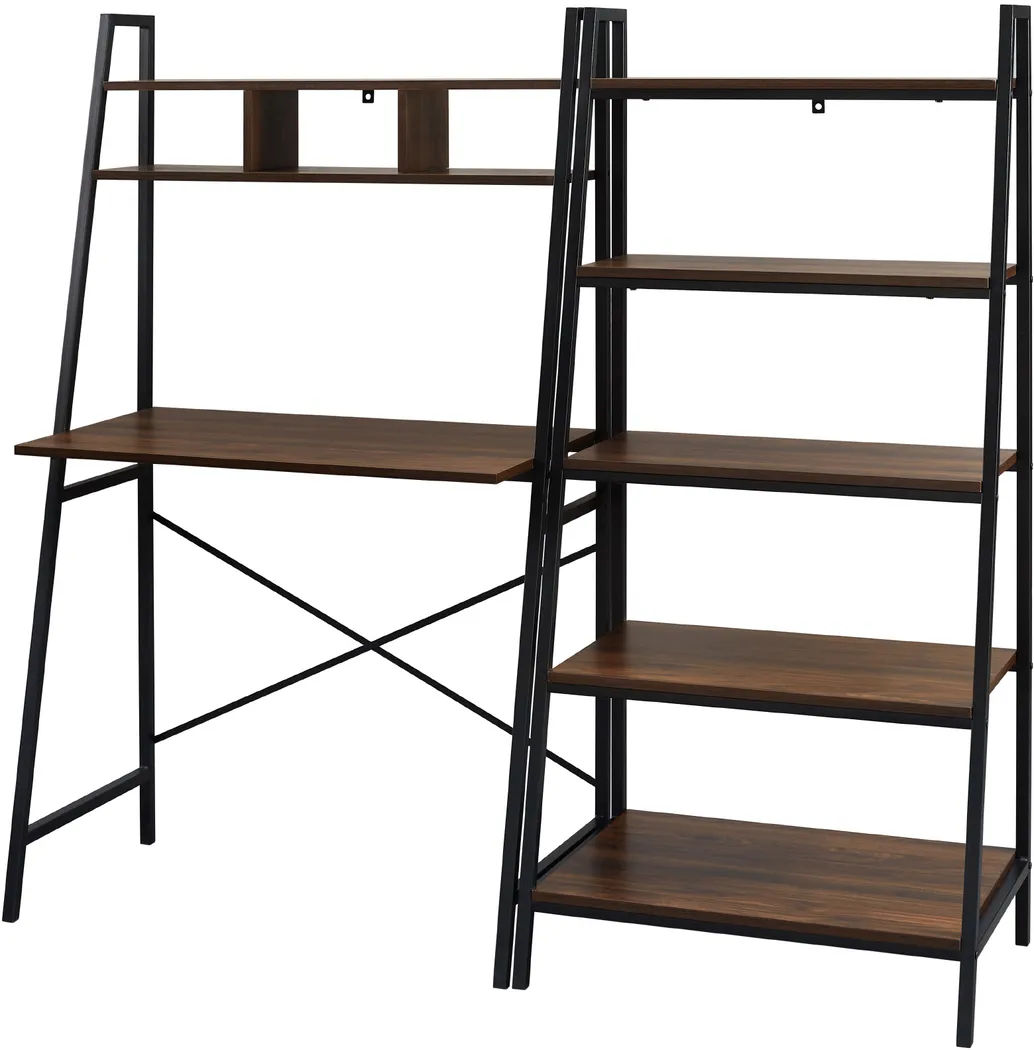 Weisbrook I Walnut Desk - Thumbnail - Image 2