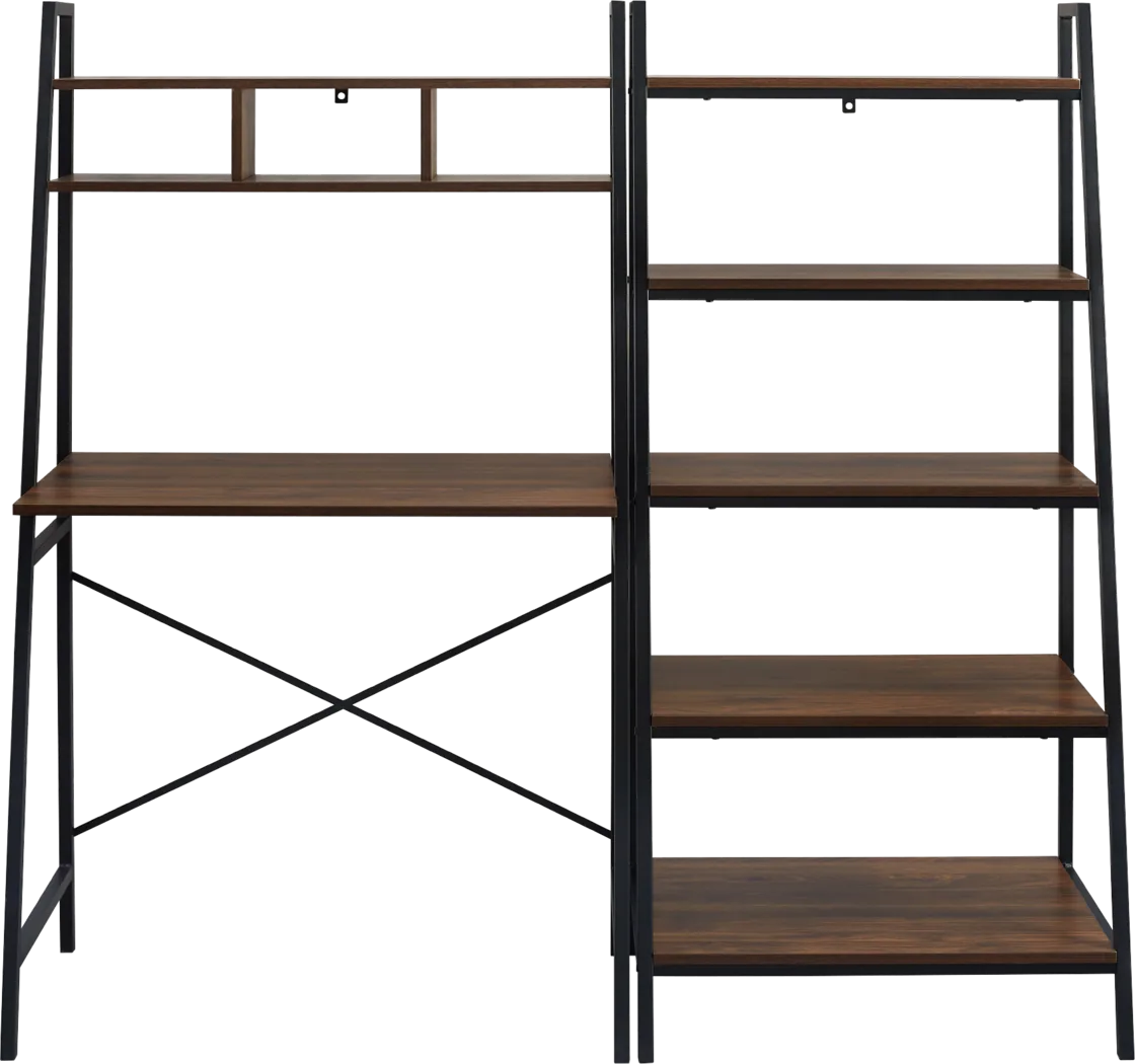 Weisbrook I Walnut Desk - Thumbnail - Image 1