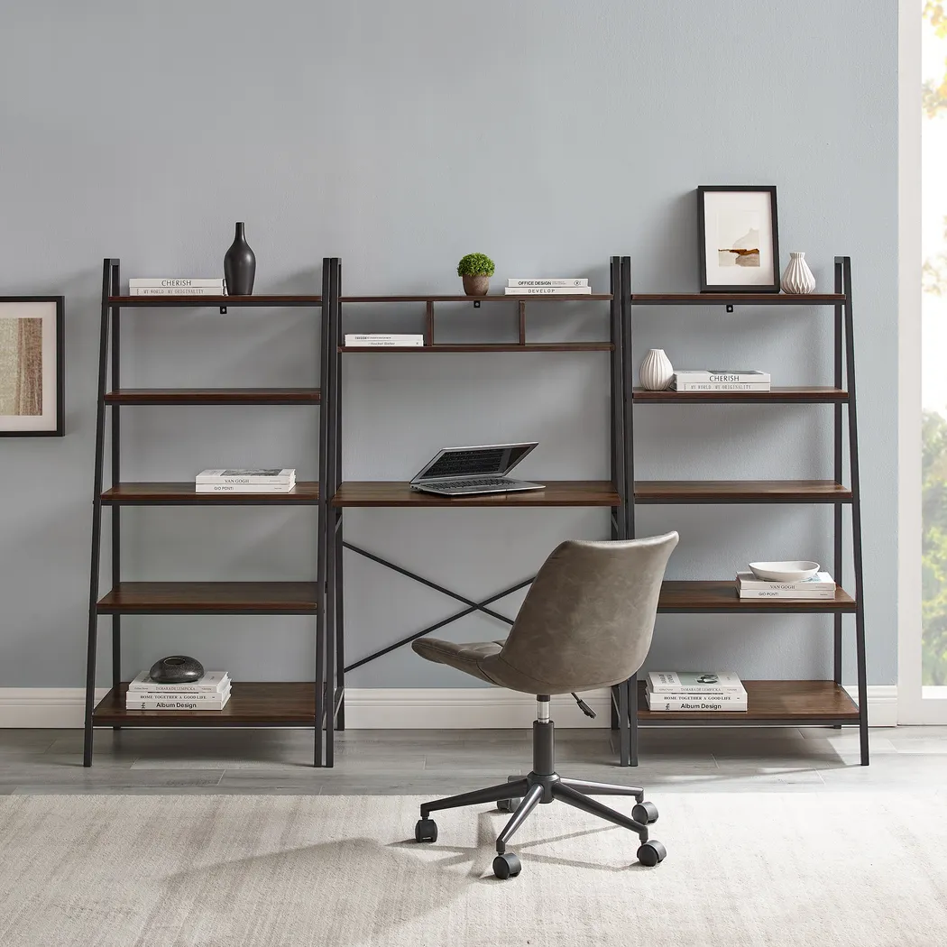 Weisbrook II Walnut Desk - Thumbnail - Image 3