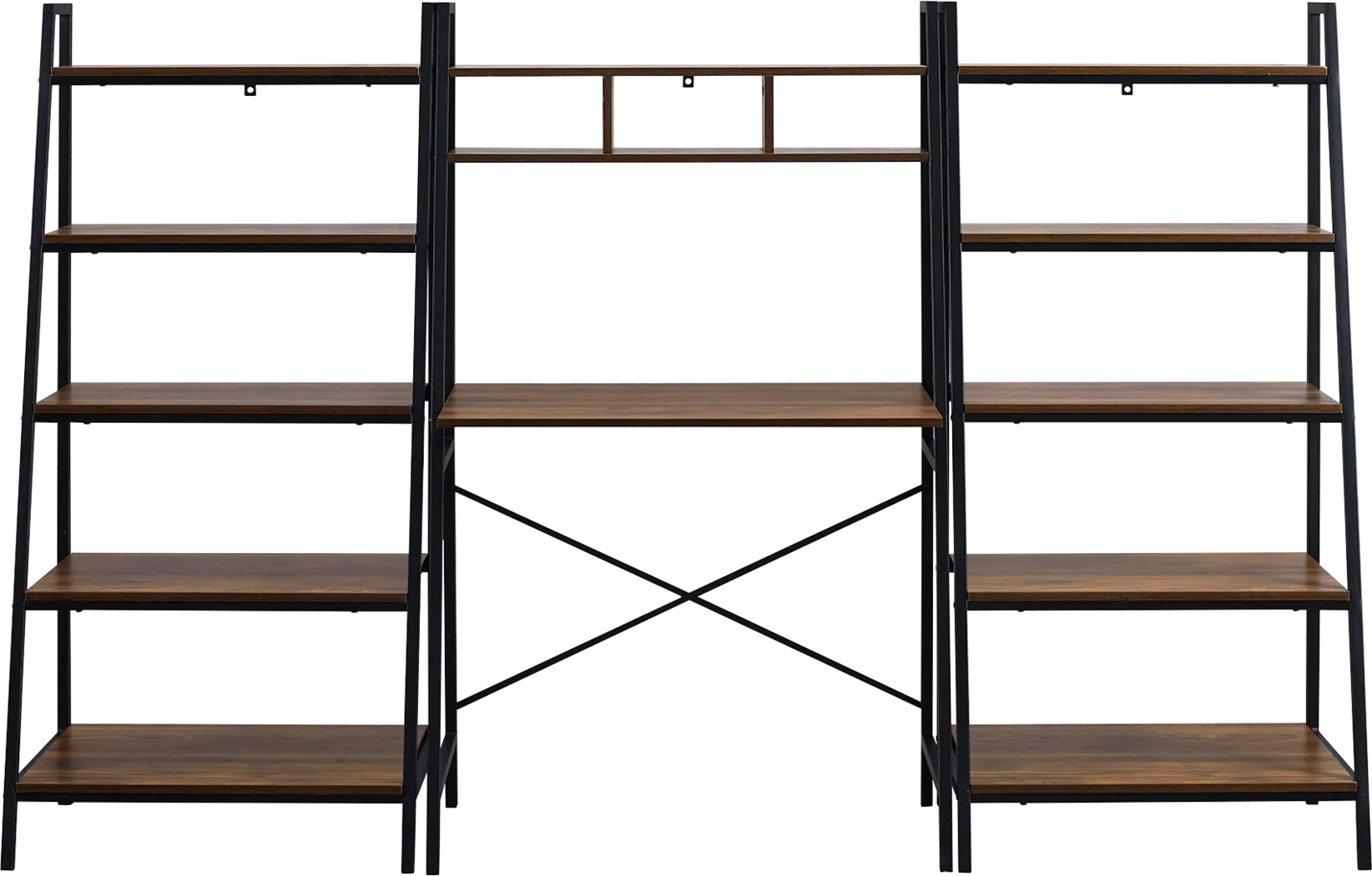 Weisbrook II Walnut Desk - Thumbnail - Image 1