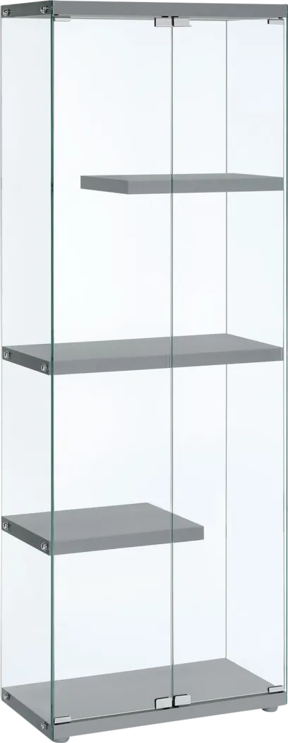 Wekesa Gray Display Shelf - Thumbnail - Image 3
