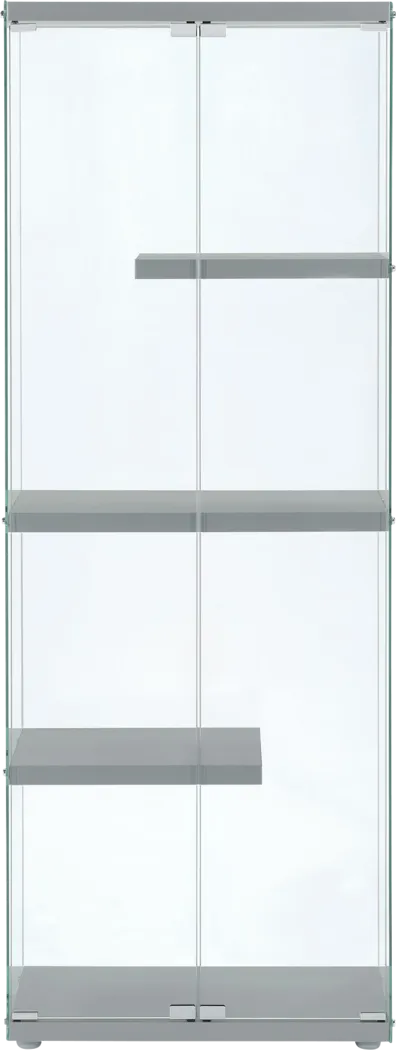 Wekesa Gray Display Shelf - Thumbnail - Image 4
