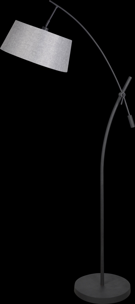 Welch Heights Black Floor Lamp - Thumbnail - Image 1