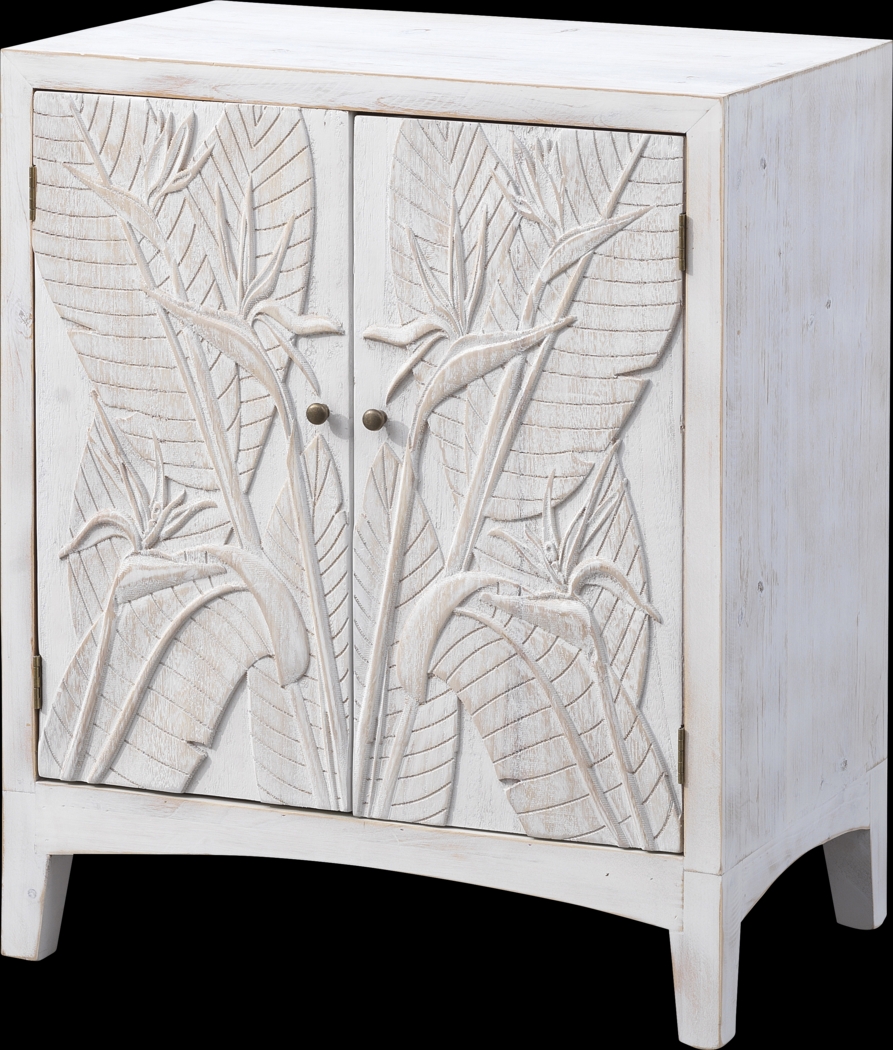 Weldwood White Accent Cabinet - Thumbnail - Image 1