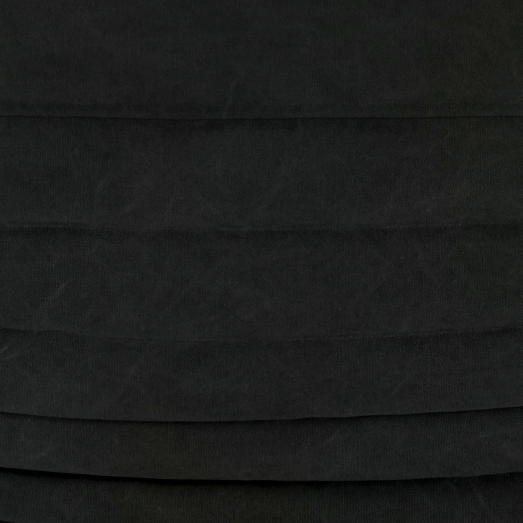 Weleber Black Low Swivel Chair - Thumbnail - Image 4