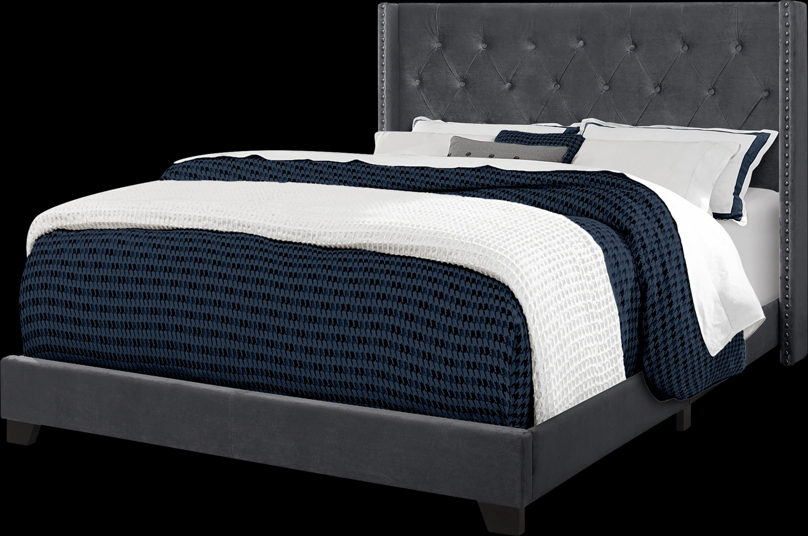 Welesenboro Gray Queen Bed - Thumbnail - Image 1