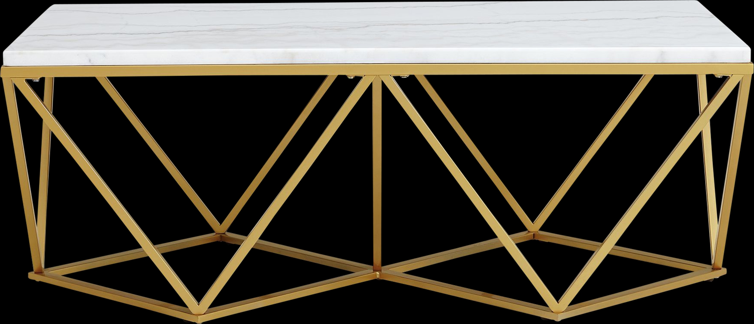 Welika Gold Cocktail Table - Thumbnail - Image 2