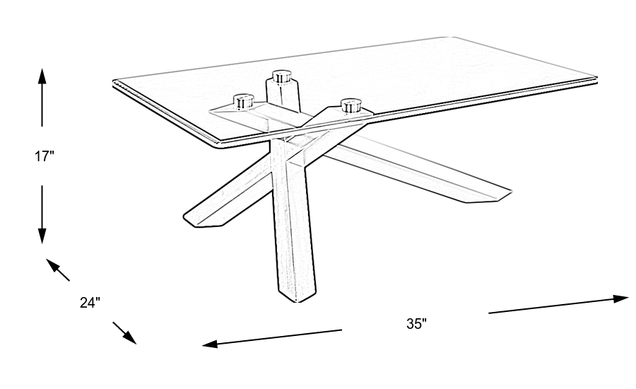 Dimension Image. Please refer to the Dimension Tab on this page for dimension details.