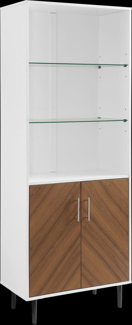 Wellcrest White Bookcase - Thumbnail - Image 1
