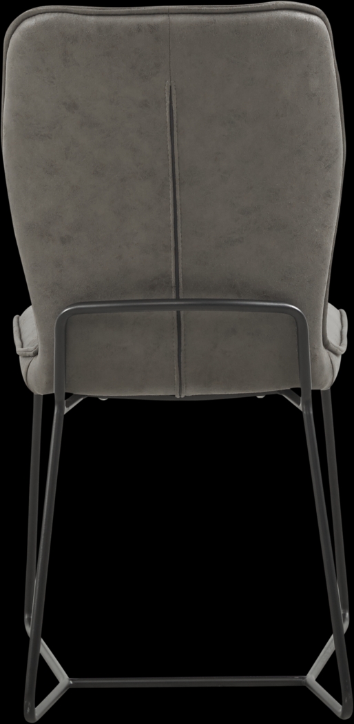 Wellford Gray Side Chair - Thumbnail - Image 2