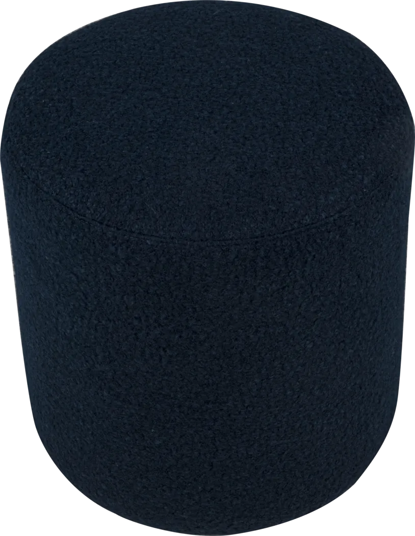 Wells Navy Ottoman - Thumbnail - Image 2