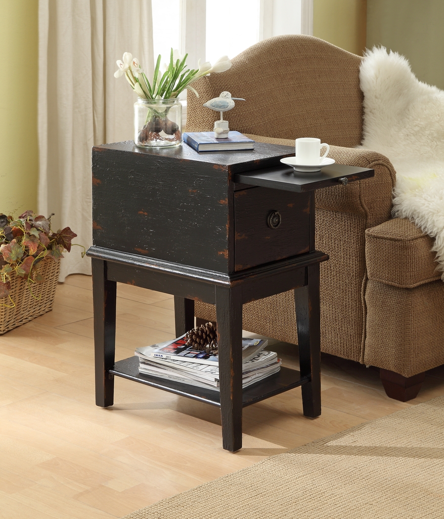 Wellswood Black Accent Table - Thumbnail - Image 2
