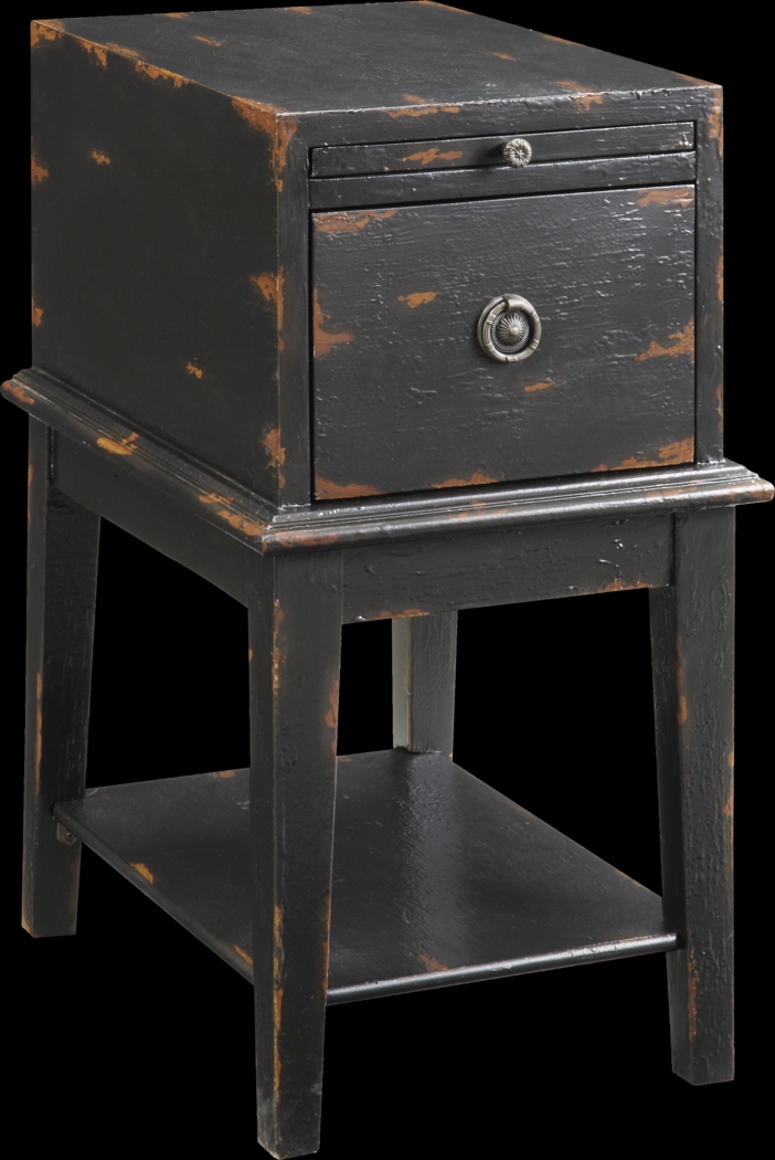 Wellswood Black Accent Table - Thumbnail - Image 1