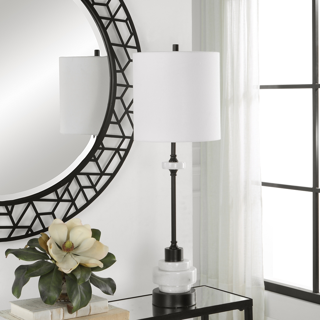 Wellwynd Bend Black Lamp - Thumbnail - Image 2