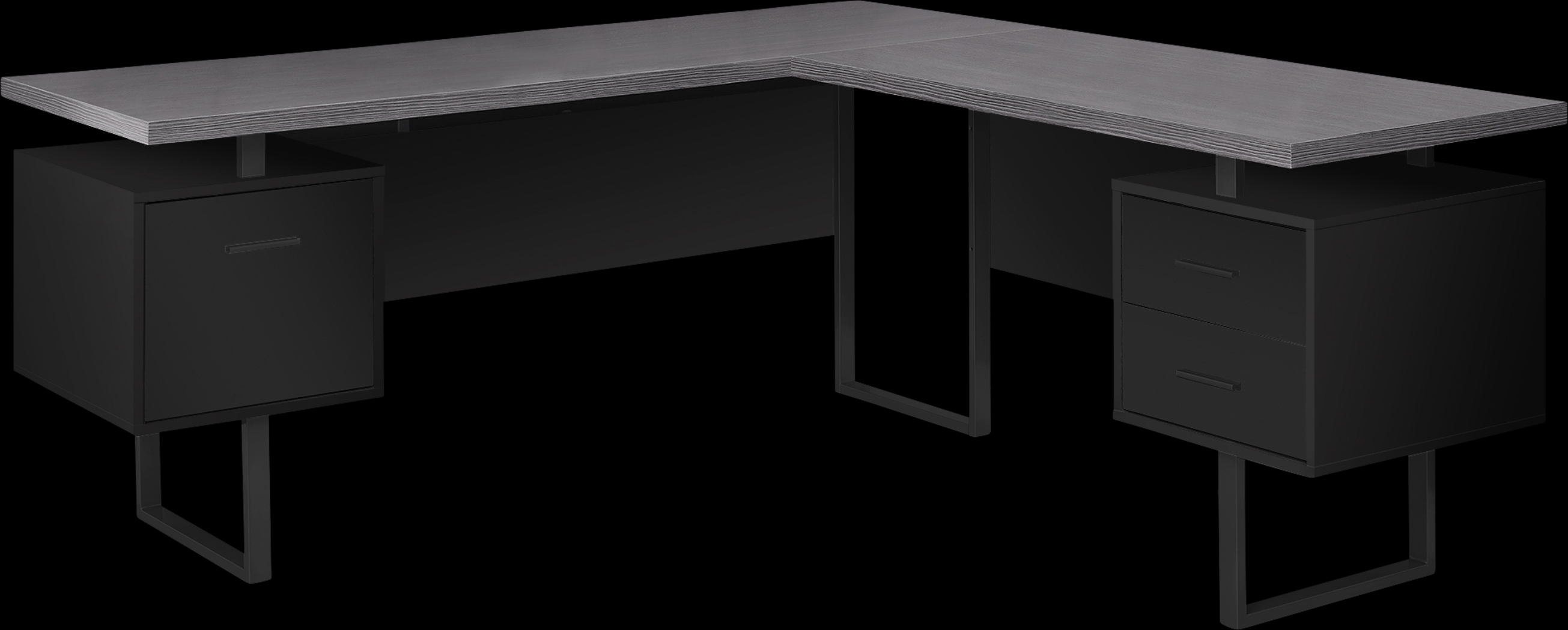 Wellyn Black Desk - Thumbnail - Image 1
