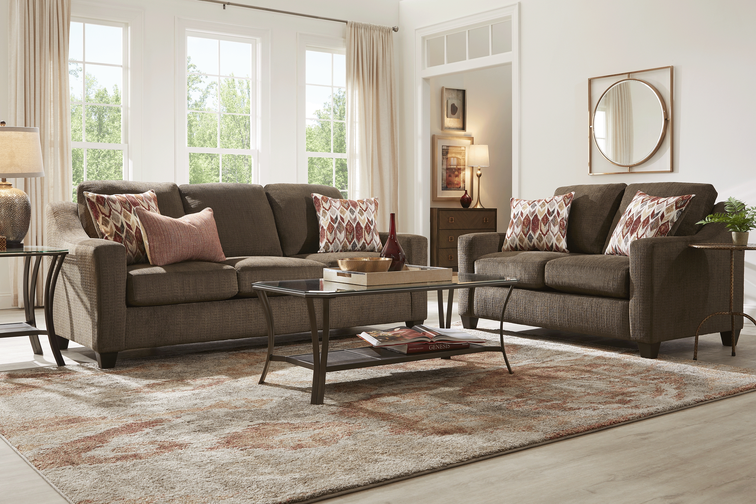 Wembley Park Brown Sofa - Thumbnail - Image 2