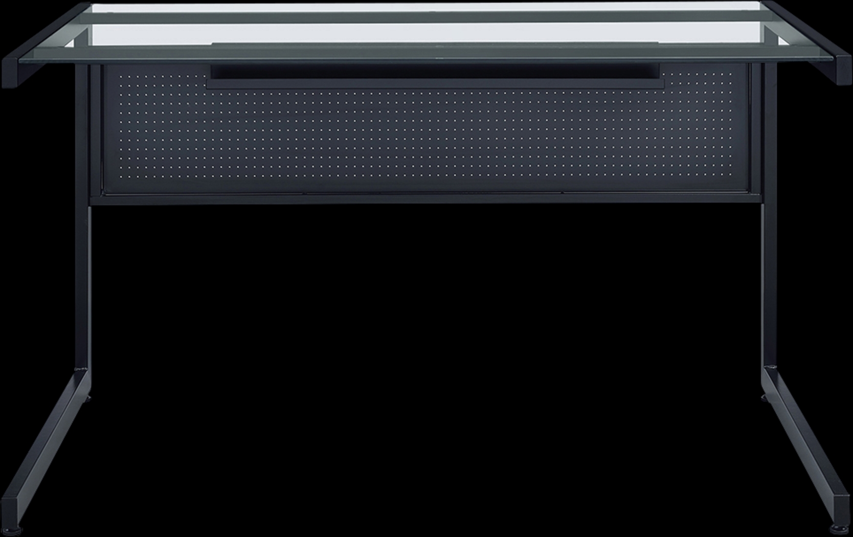 Wencel Black Desk - Thumbnail - Image 1