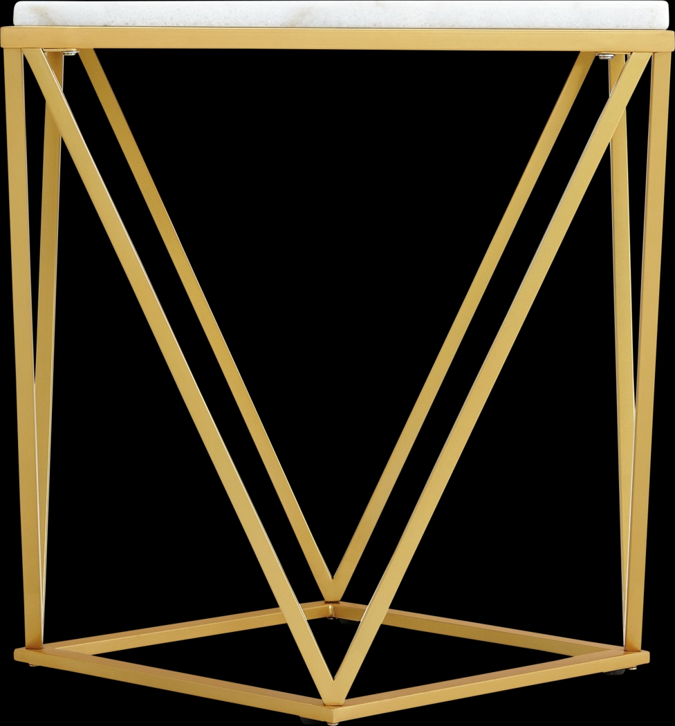 Wendan Gold End Table - Thumbnail - Image 4